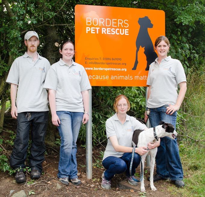 Borders Pet Rescue new branding